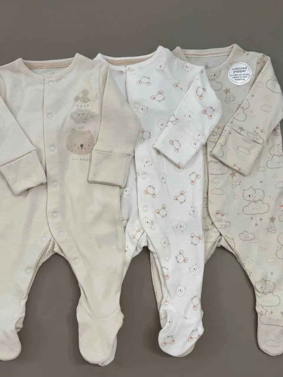 Mothercare Baby Boy Pack of 3 Overalls