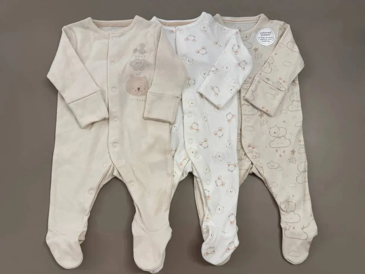 Mothercare Baby Boy Pack of 3 Overalls