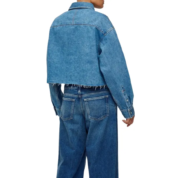 MOUSSY VINTAGE WESTERN CROPPED SHIRT