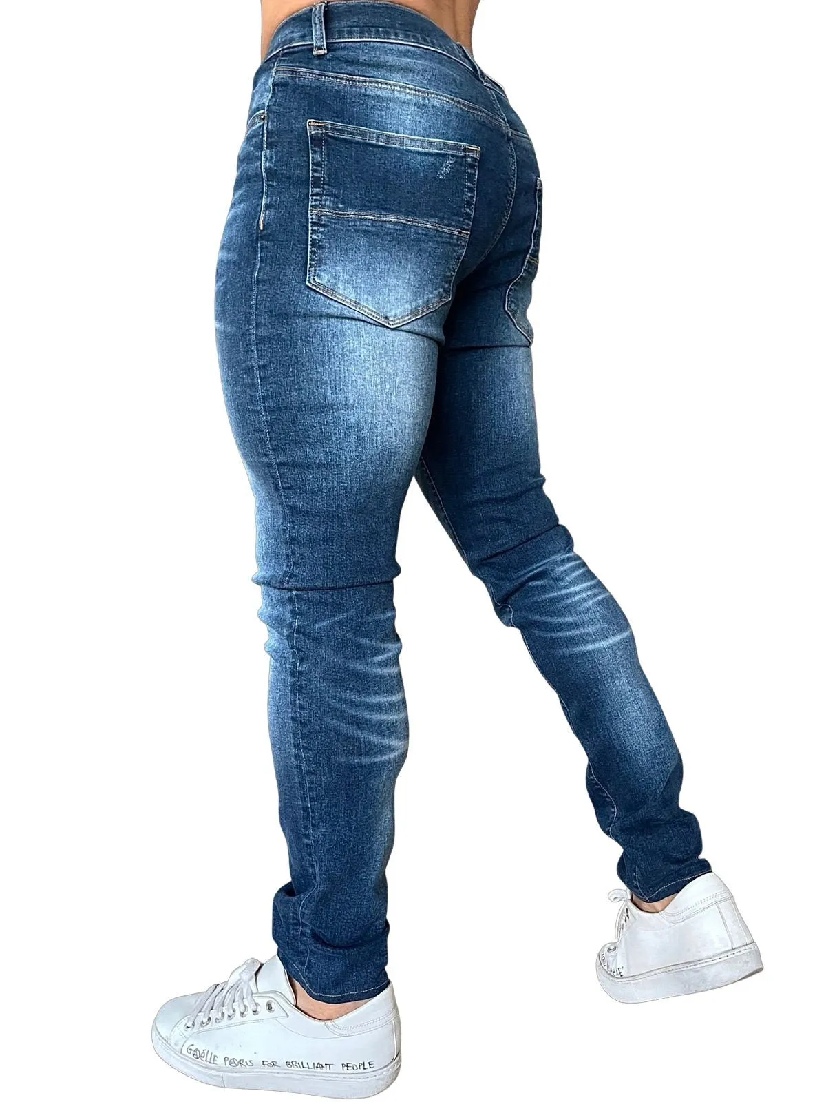 Narvil - Dark Blue Slim-fit Jean’s For Men