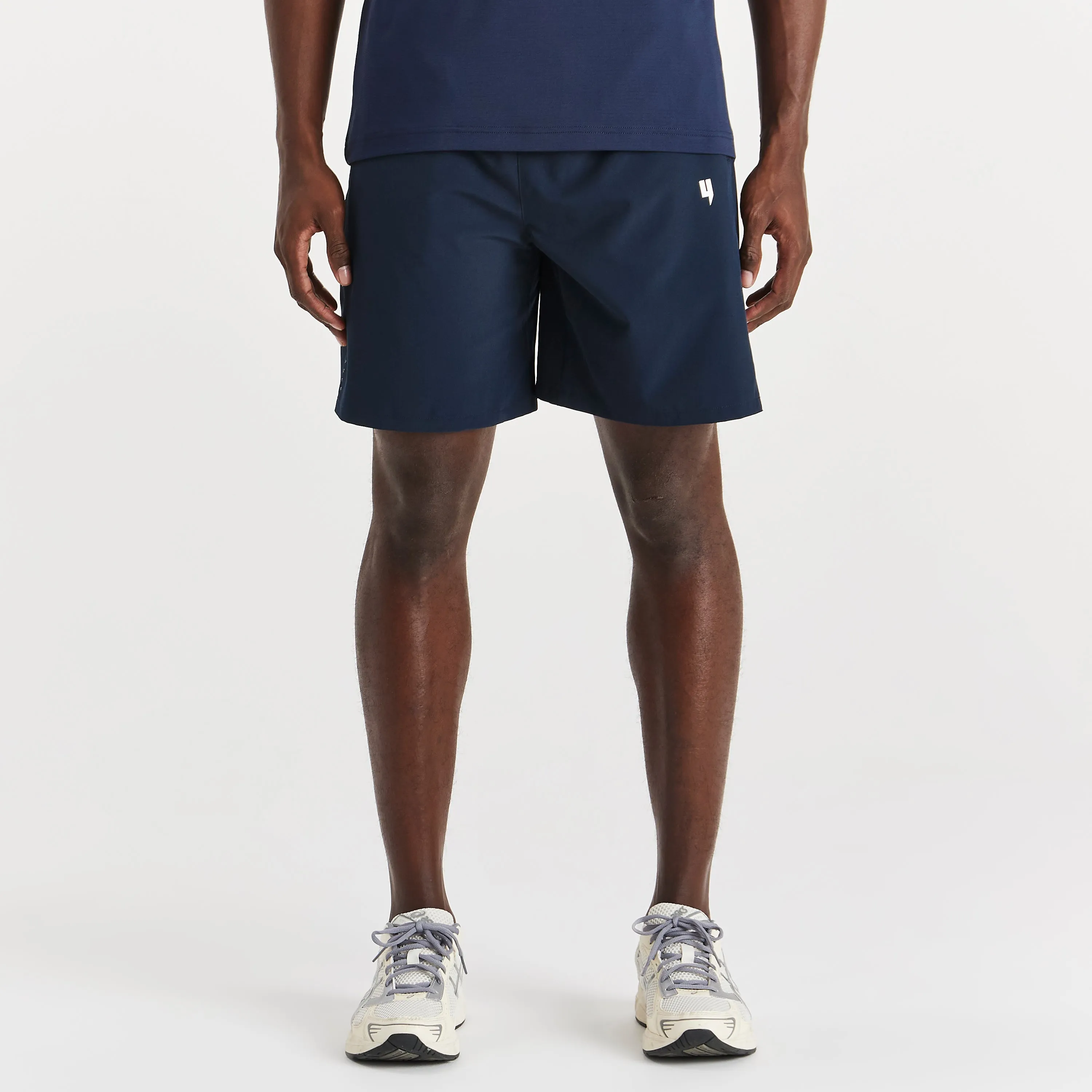 NAVY PERFORMANCE SHORTS WITH INNER