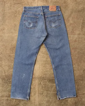 No. 2 Vintage 00's Made in USA Levi's 501 Jeans W34/L32