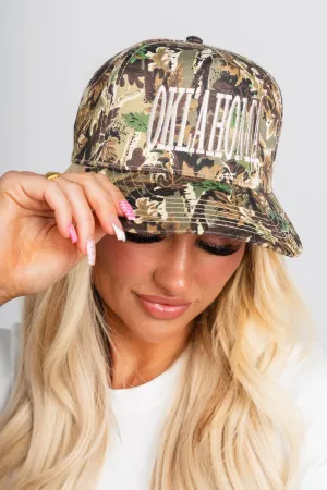 Oklahoma full camo hat