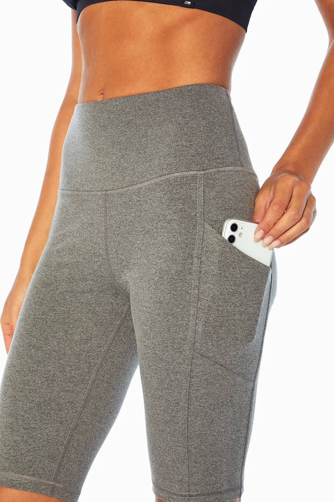 Olivia Side Pocket Tummy Control Bermuda Shorts
