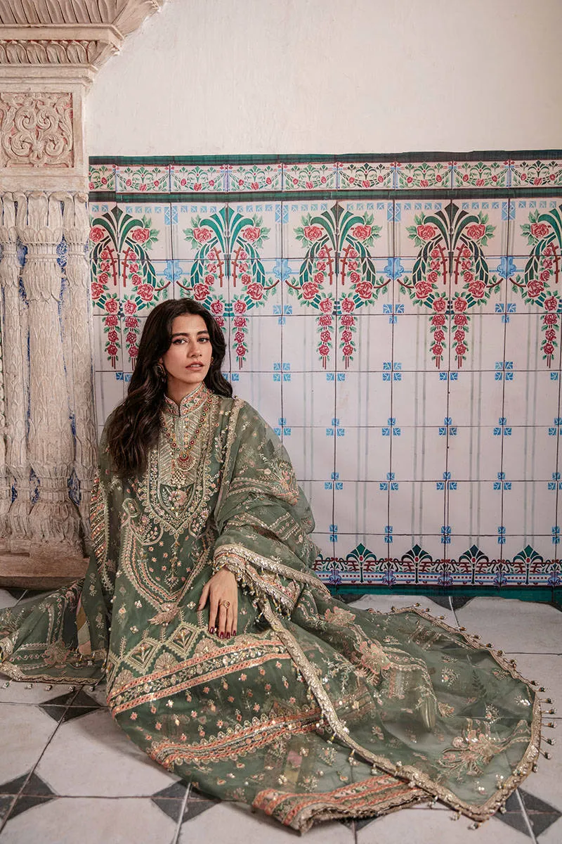 Organza Dress Pakistani in Kameez Trouser Dupatta Style