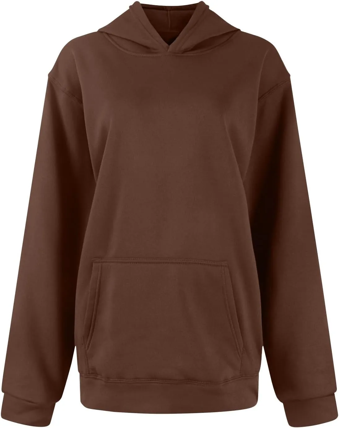 Oversized Hoodies for Women Fleece Pullover Pocket Loose Fit Y2k Hoodie Preppy Cute Sweatshirts Winter Sweaters