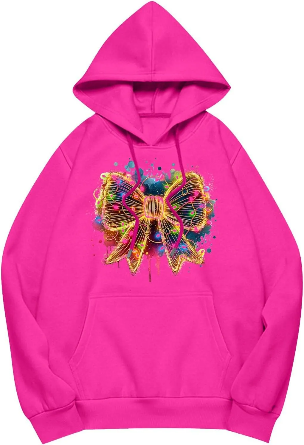 Oversized Hoodies for Women Plus Size Drop Shoulder Fleece Pullover Sweatshirts with Pocket Winter Long Sleeve Shirts