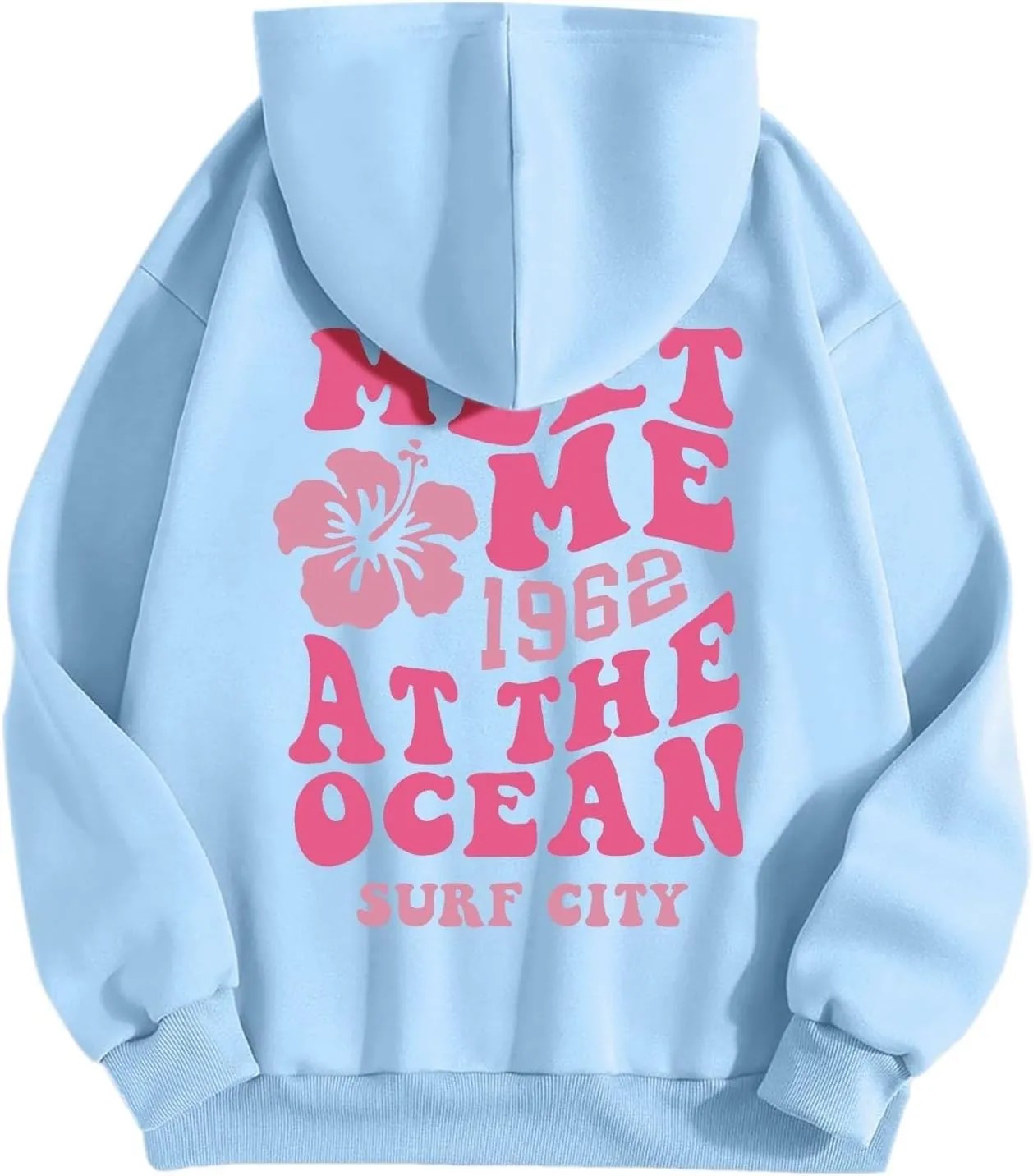 Oversized Sweatshirt For Women,Womens Oversized Letter Print Sweatshirts Casual Long Sleeve Pullover With Pockets