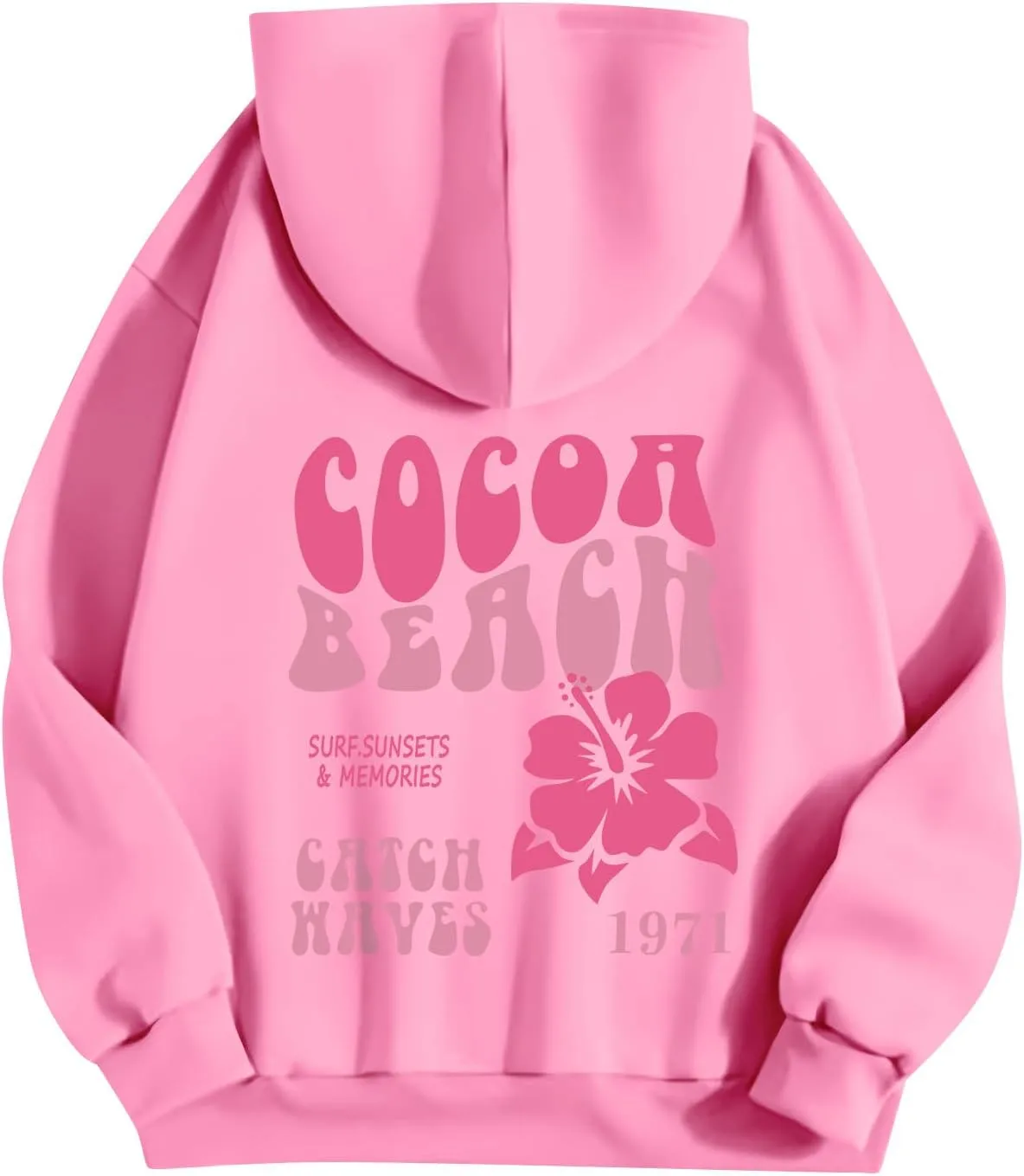 Oversized Sweatshirt For Women,Womens Trendy Letter Print Hoodies Casual Long Sleeve Hoodies With Pockets