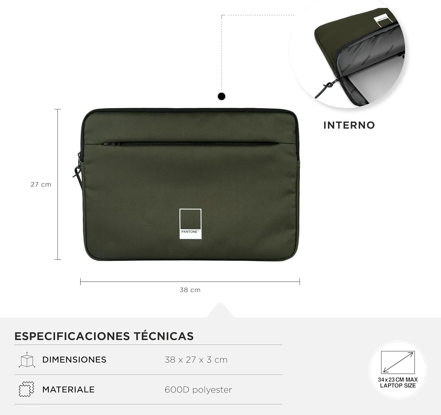 PANTONE Urban Laptop Bag