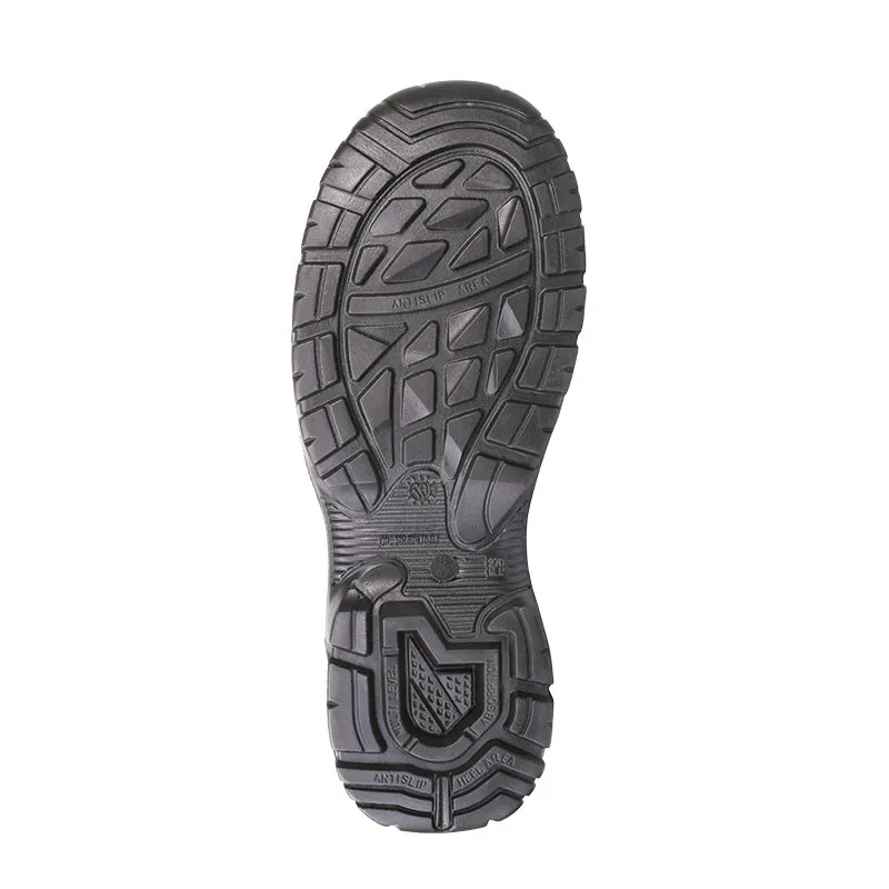 PATRIOT Trooper Black 8-Inch Safety Boots Steel Midsole