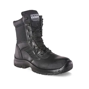 PATRIOT Trooper Black 8-Inch Safety Boots Steel Midsole