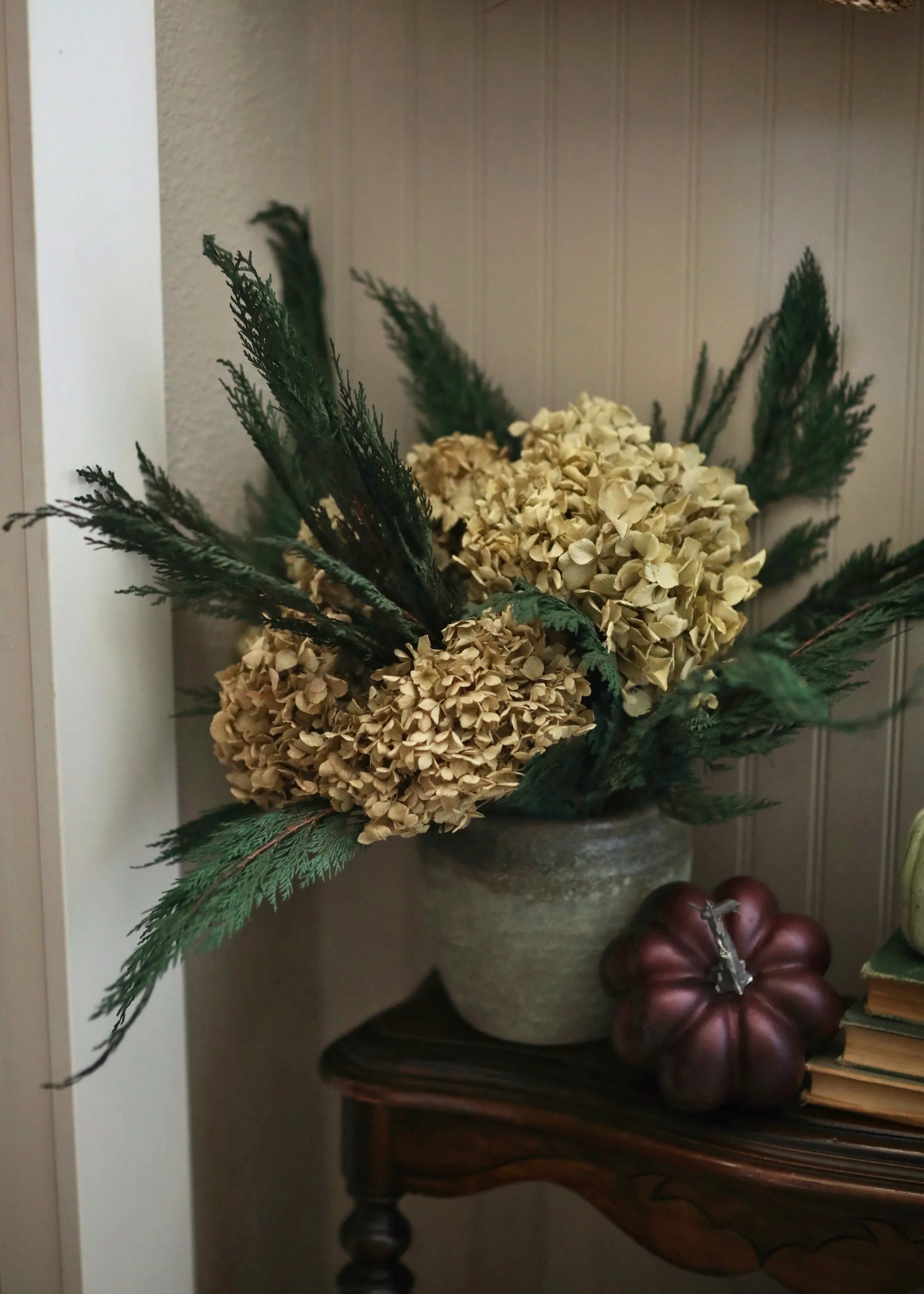 Preserved Winter Greens Cedar Branch Bundle - 18-24"