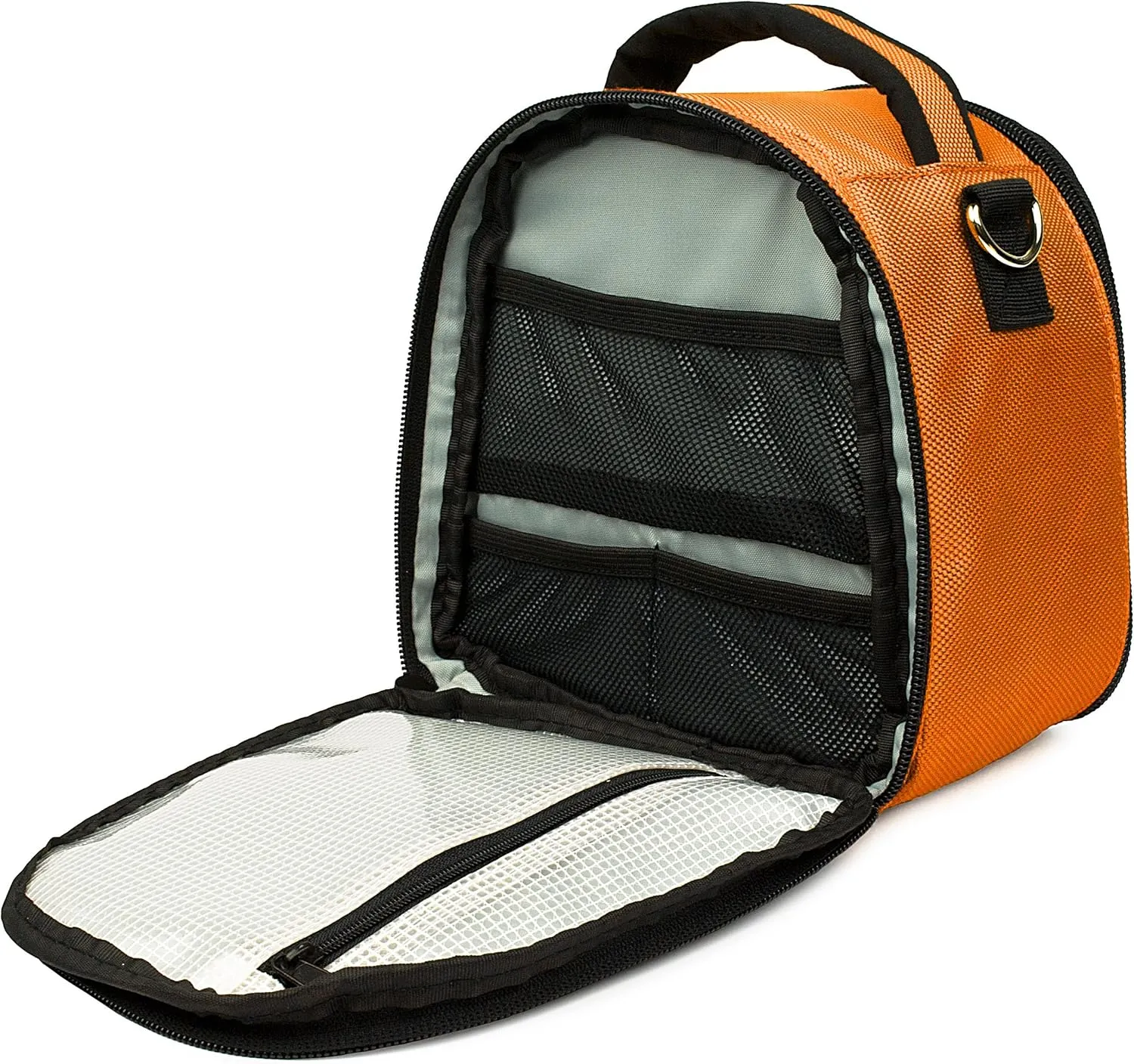 Protective Camera Bag All-Weather Cover for Canon EOS R5, Nikon Z7 II, Sony Alpha A9 II, High-End DSLR/Mirrorless Cameras, Adjustable Shoulder Strap, Well Padded Bag