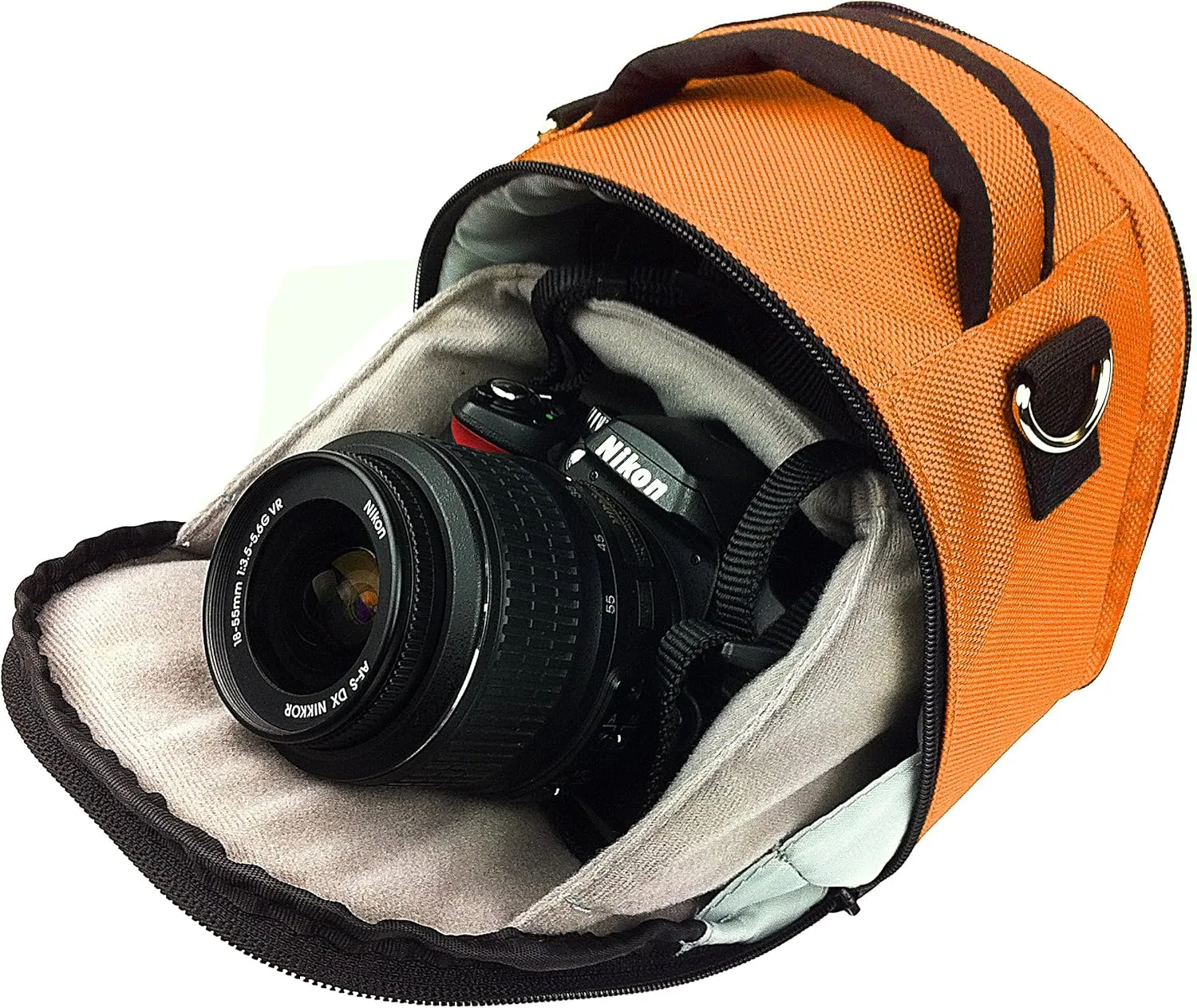 Protective Camera Bag All-Weather Cover for Canon EOS R5, Nikon Z7 II, Sony Alpha A9 II, High-End DSLR/Mirrorless Cameras, Adjustable Shoulder Strap, Well Padded Bag
