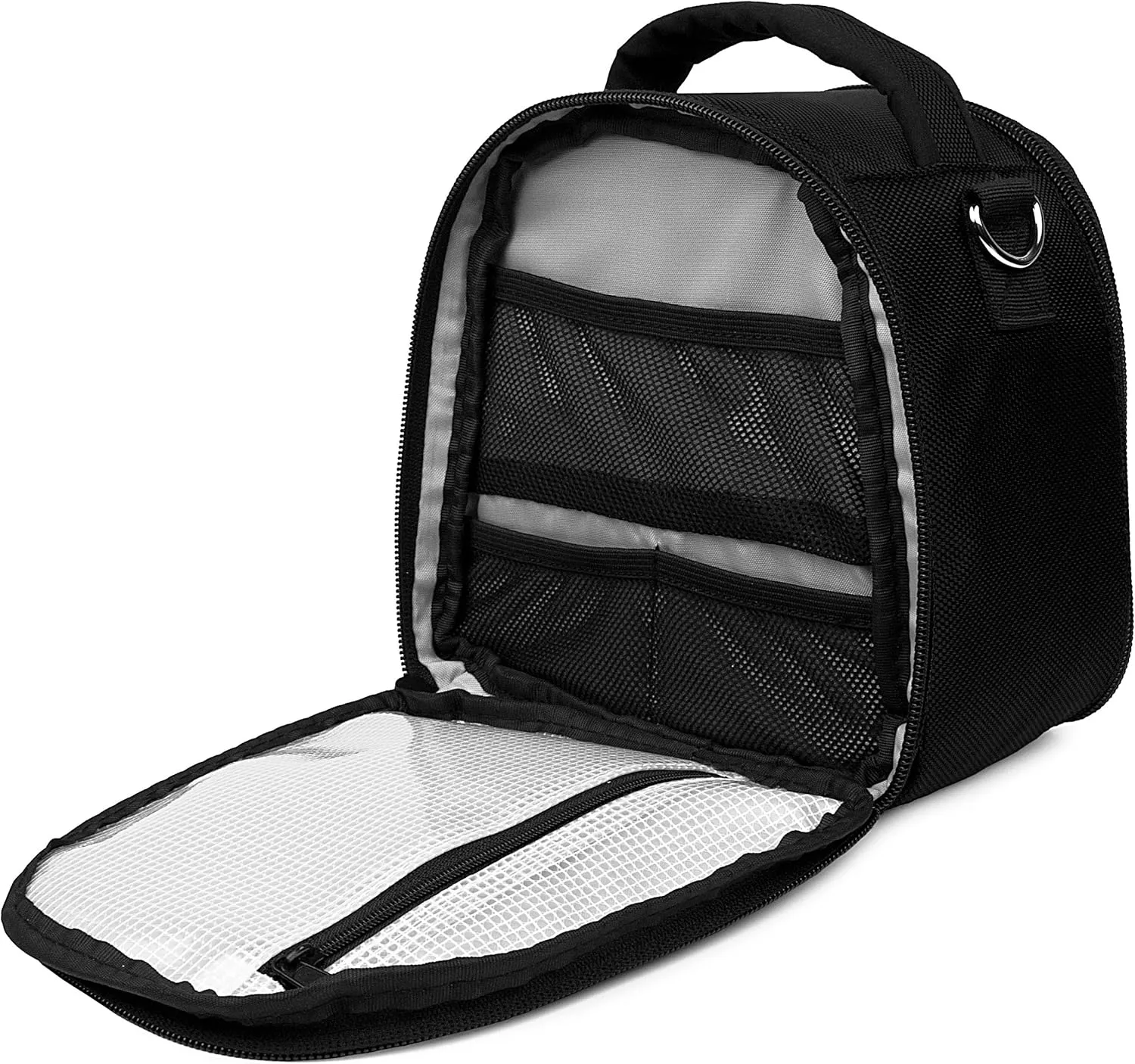 Protective Camera Bag All-Weather Cover for Canon EOS R5, Nikon Z7 II, Sony Alpha A9 II, High-End DSLR/Mirrorless Cameras, Adjustable Shoulder Strap, Well Padded Bag