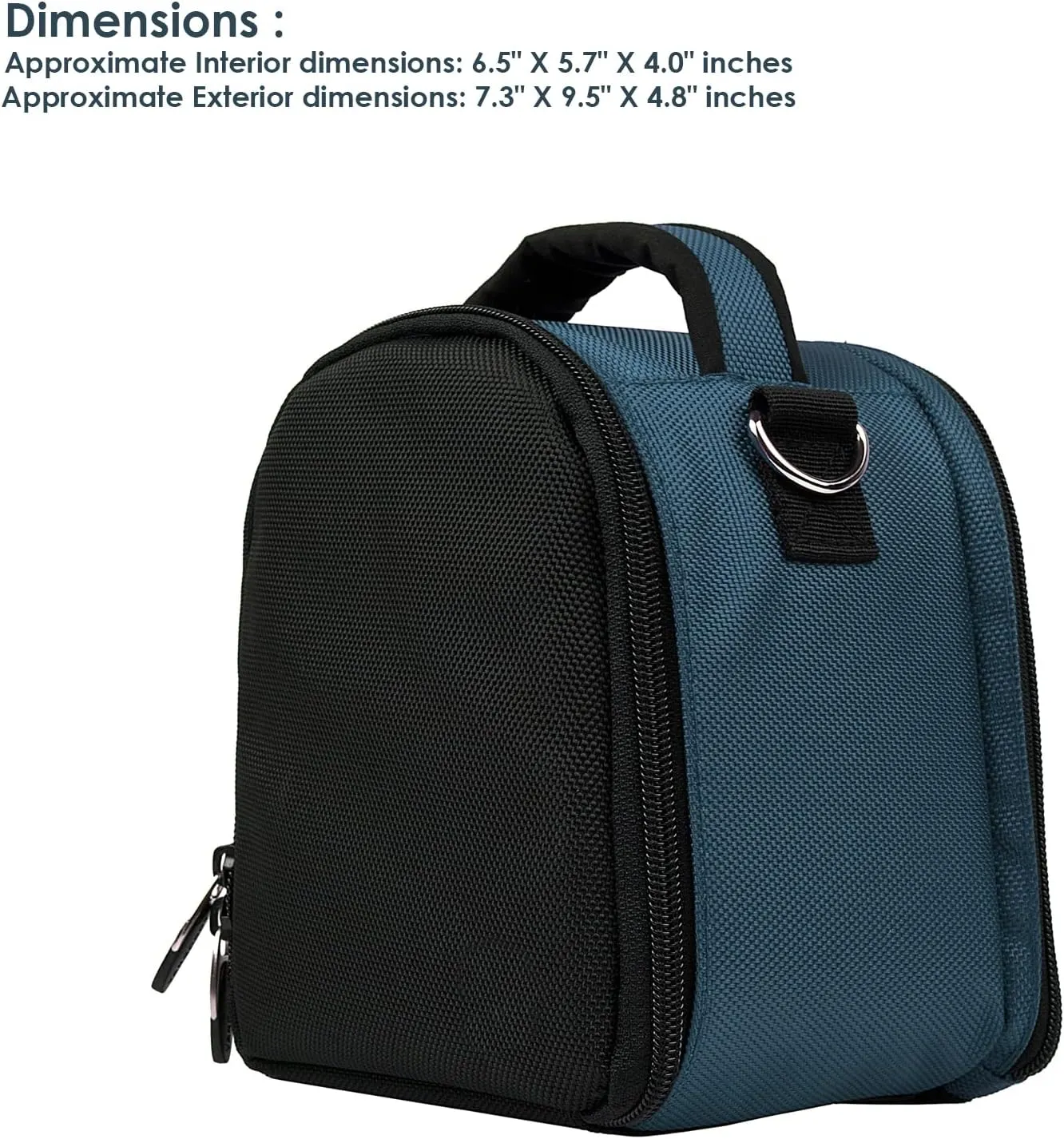 Protective Camera Bag All-Weather Cover for Canon EOS R5, Nikon Z7 II, Sony Alpha A9 II, High-End DSLR/Mirrorless Cameras, Adjustable Shoulder Strap, Well Padded Bag