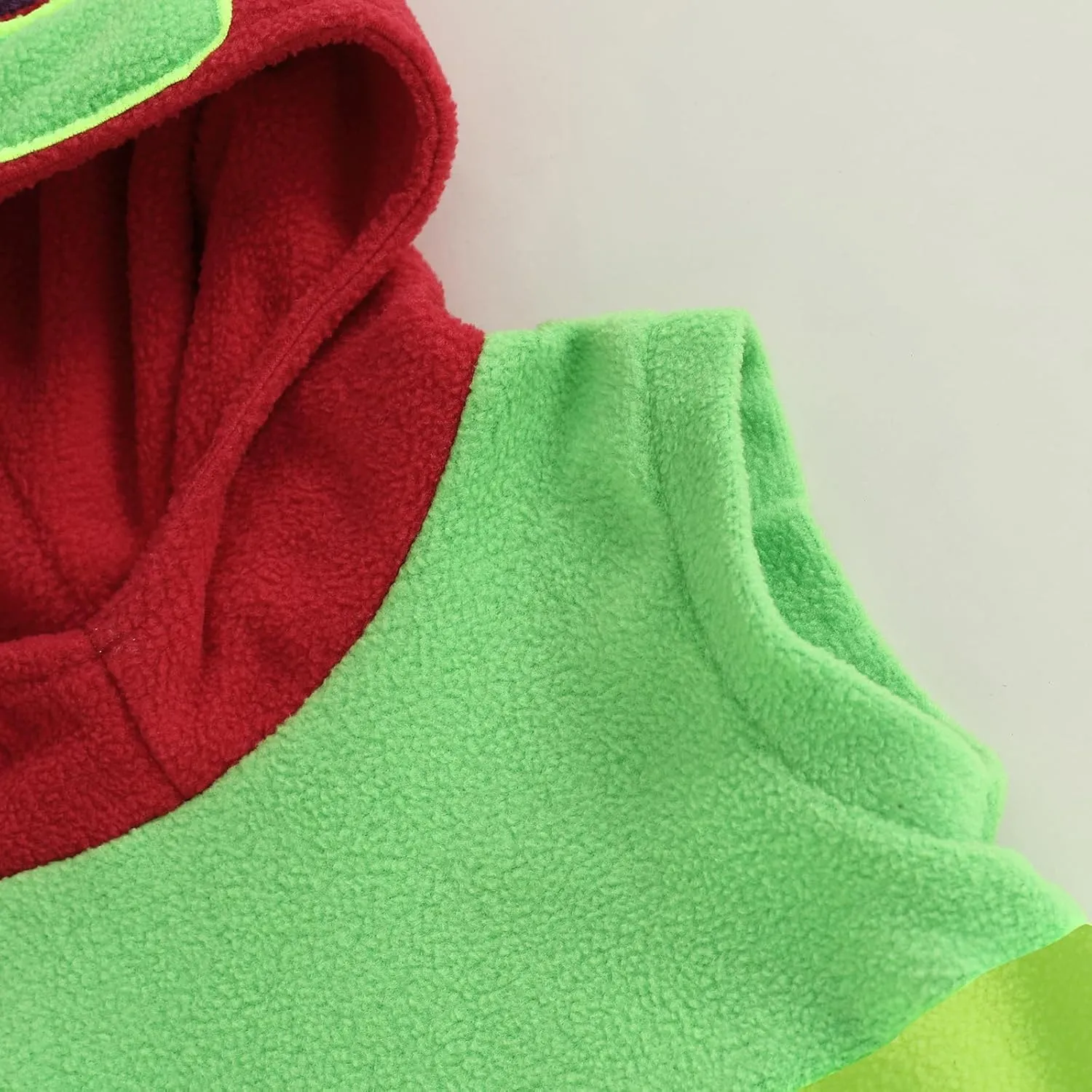 Pudcoco Kids Toddler Baby Boys Girls Holloween Hungry Caterpillar Costume Fleece Hooded Sweatshirt Party Cosplay