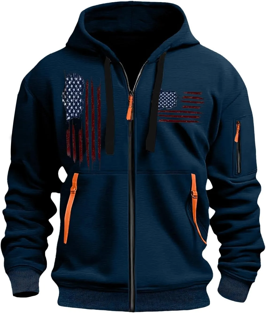 Quarter-Zip Fleece Sweatshirt Zipper Long Sleeved Hoodie Men Sweatshirt Sweatshirts Men Mens Hoodie Men Hoodies Mens