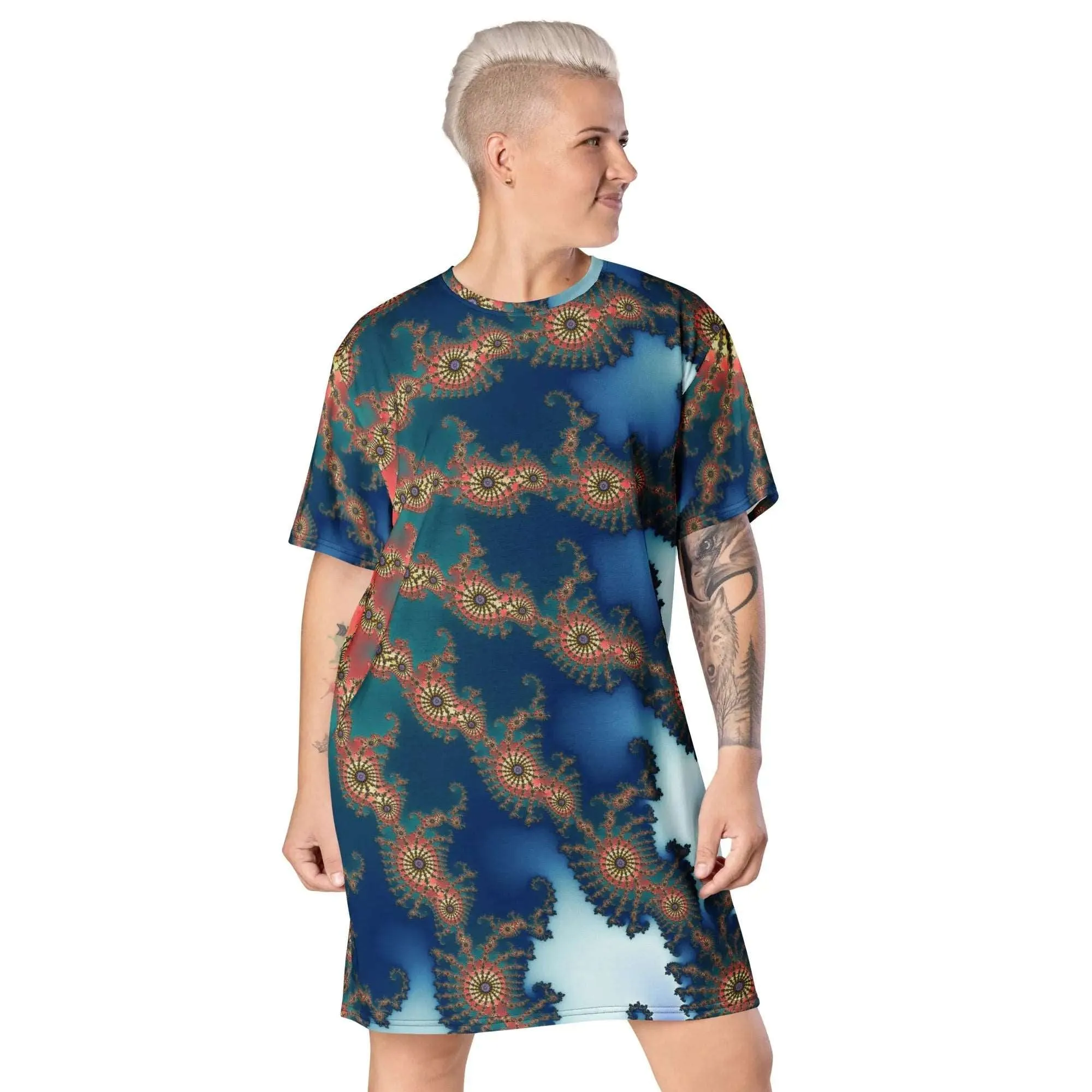 "Blissful Flare" Collection - T-Shirt Dress