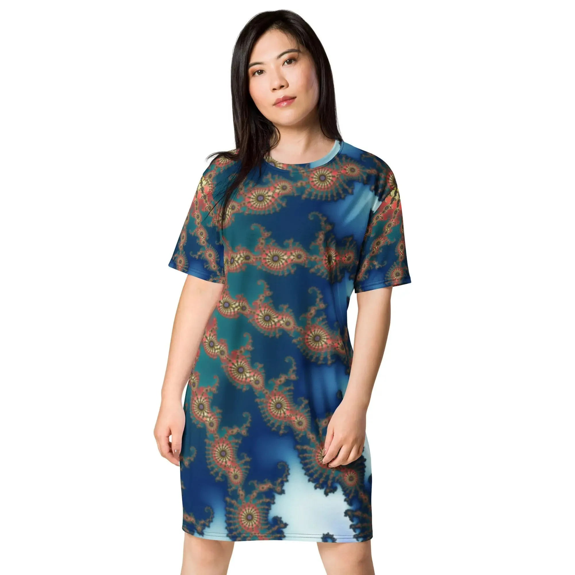 "Blissful Flare" Collection - T-Shirt Dress