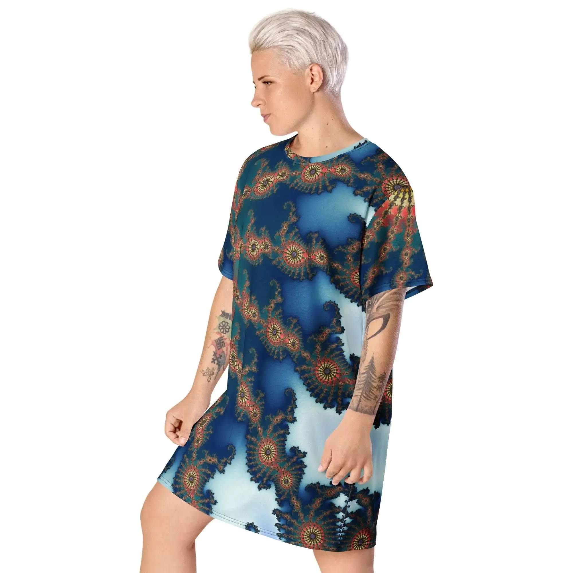 "Blissful Flare" Collection - T-Shirt Dress