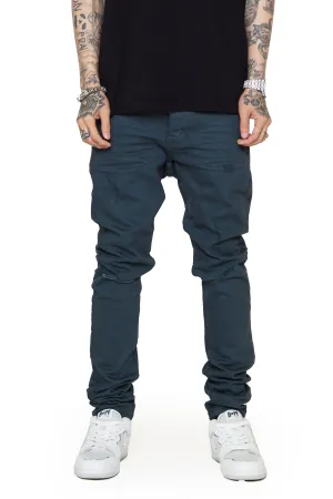 "MR CLEAN 2.0” VINTAGE OLIVE SKINNY JEAN