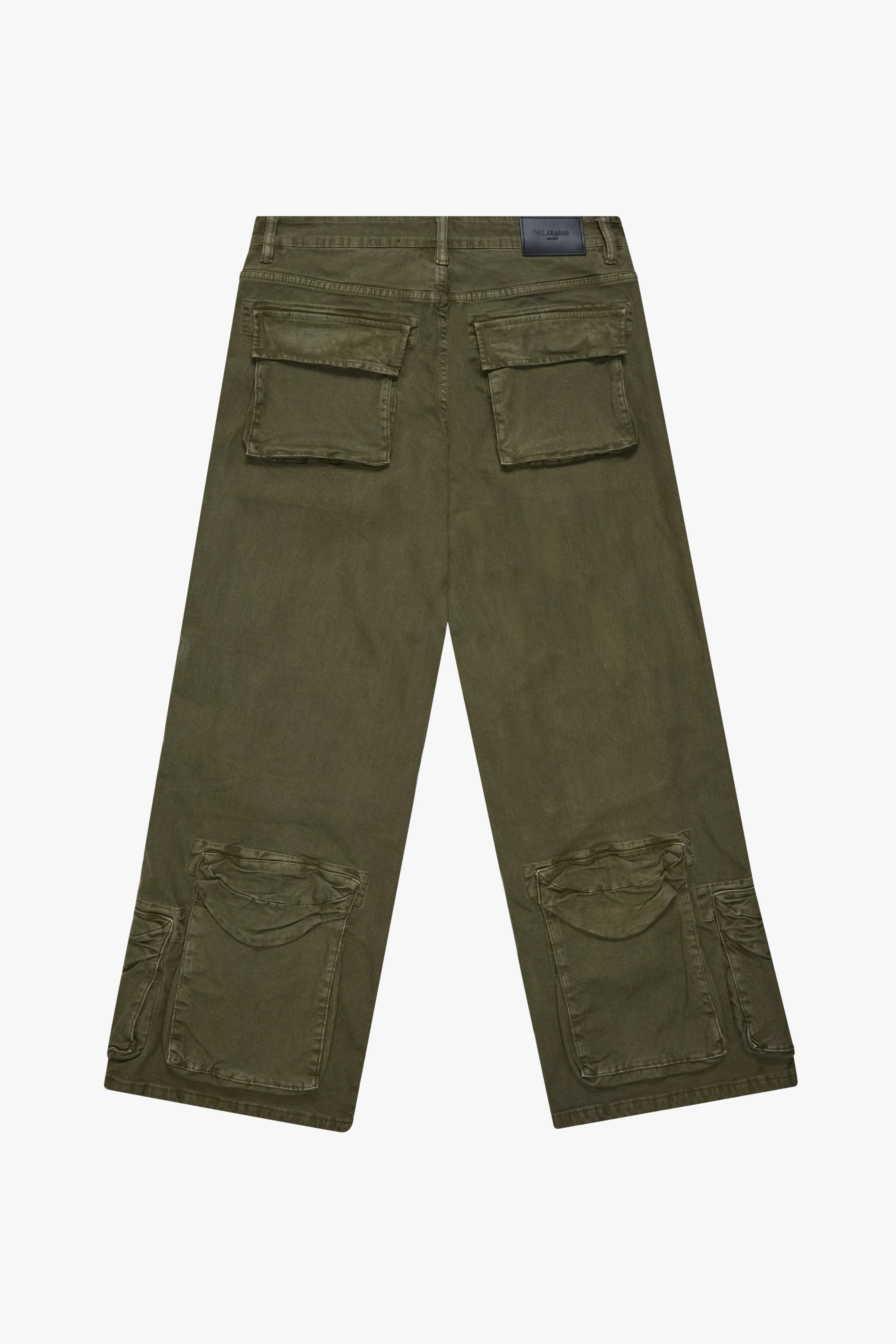 "RAM" SAGE GREEN BAGGY DENIM JEAN
