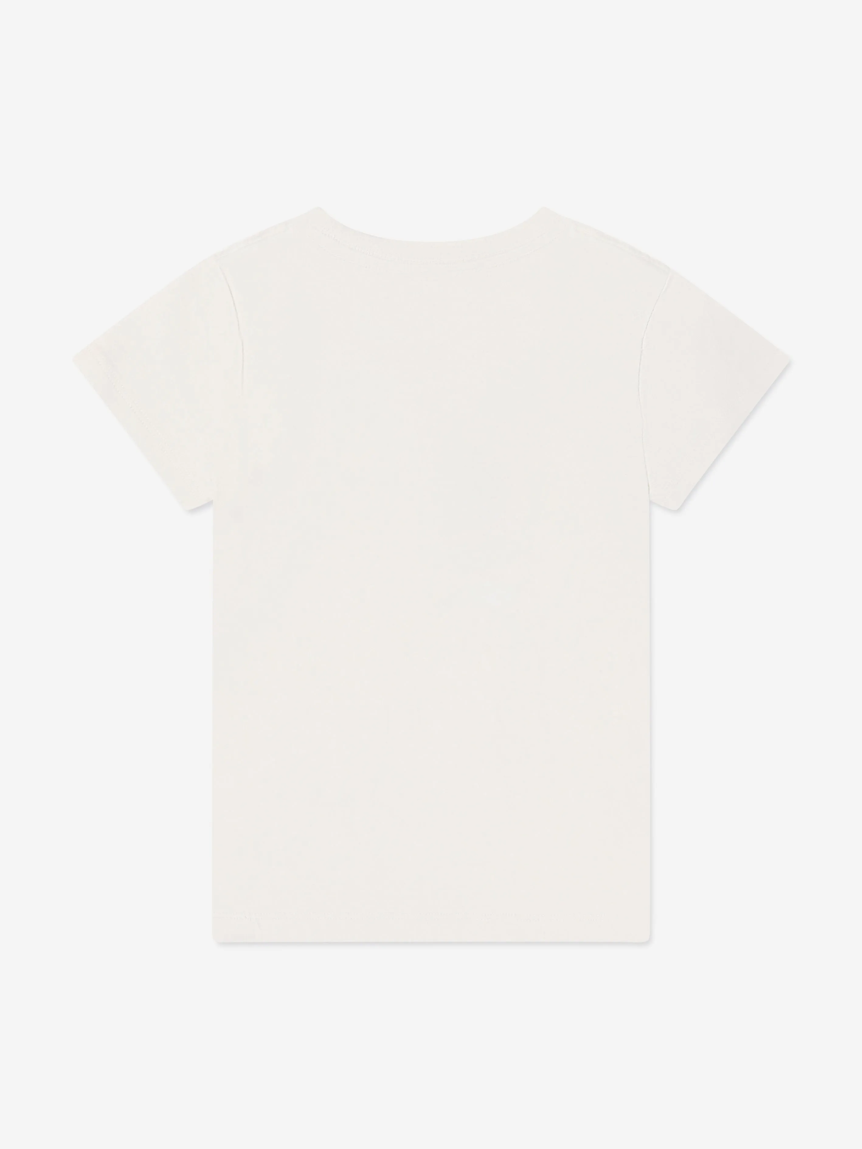 Ralph Lauren Girls Graphic Print T-Shirt in Ivory