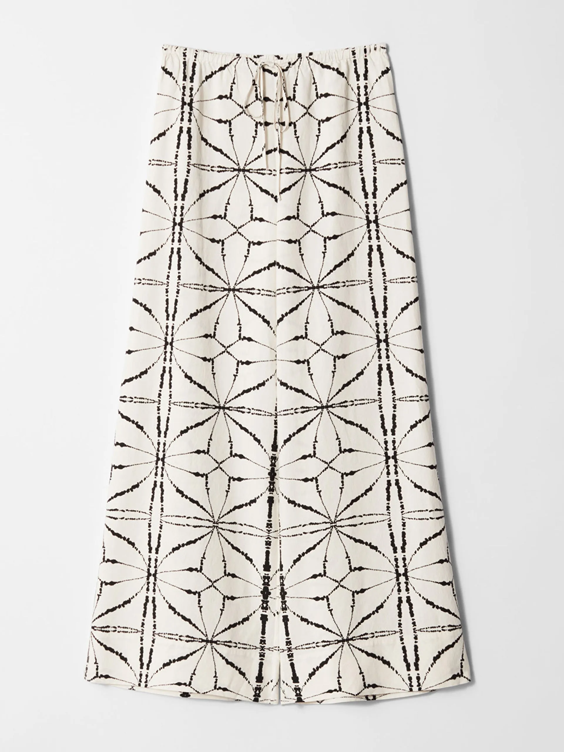 Relaxed drawstring trousers