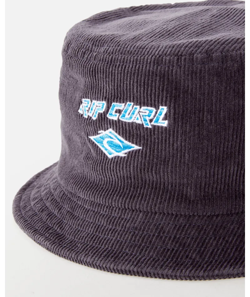 Rip Curl Diamond Cord Bucket Hat  - Washed Black