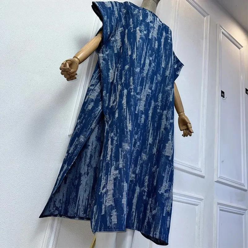 Riptide Denim Kaftan Dress