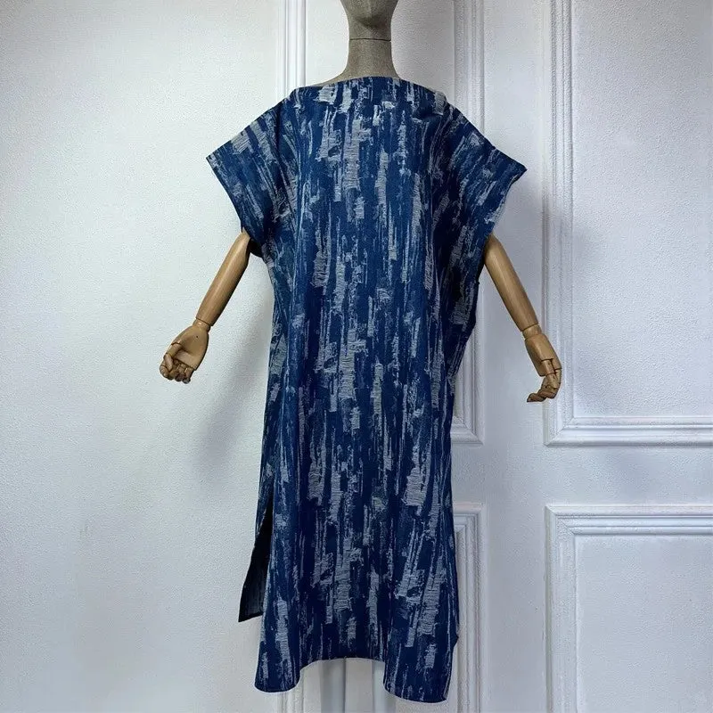 Riptide Denim Kaftan Dress