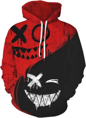 sanatty Unisex Hoodies 3D Print Galaxy Pullover Hooded Sweatshirt Hoodies with Big Pockets for Teen Men, Teen Boy, Women