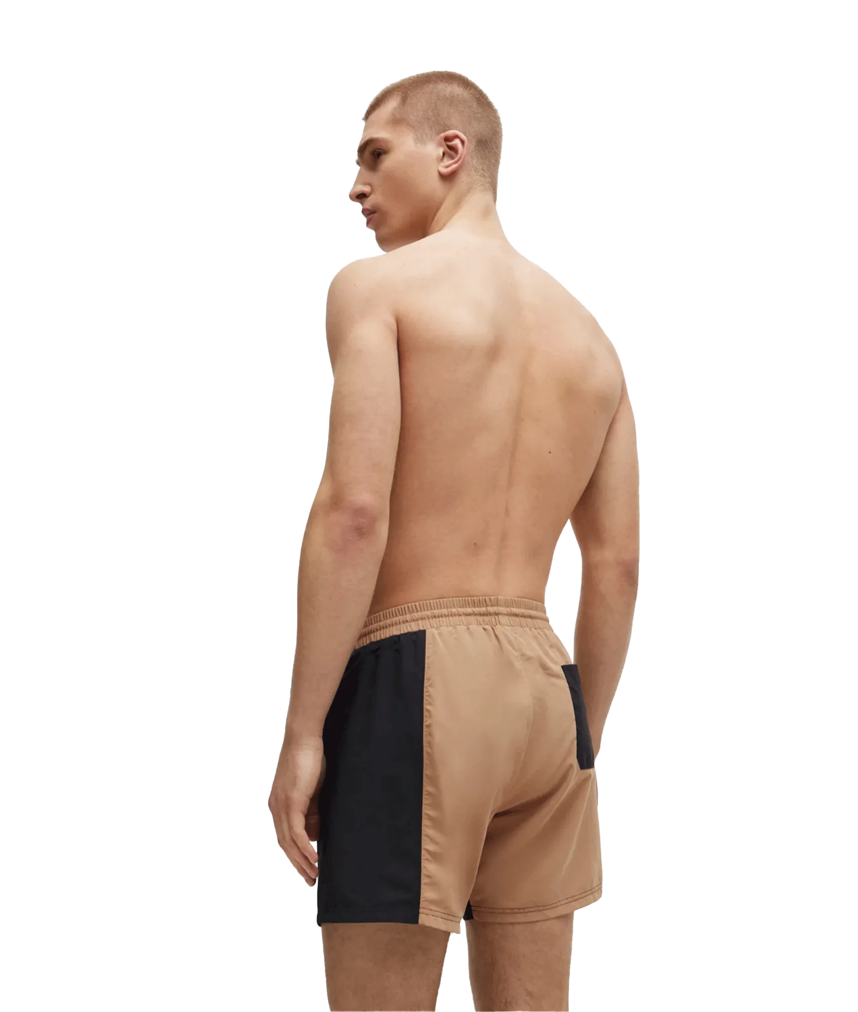 Set of Beach-ball Equipment, Swim Shorts and Bag - Black