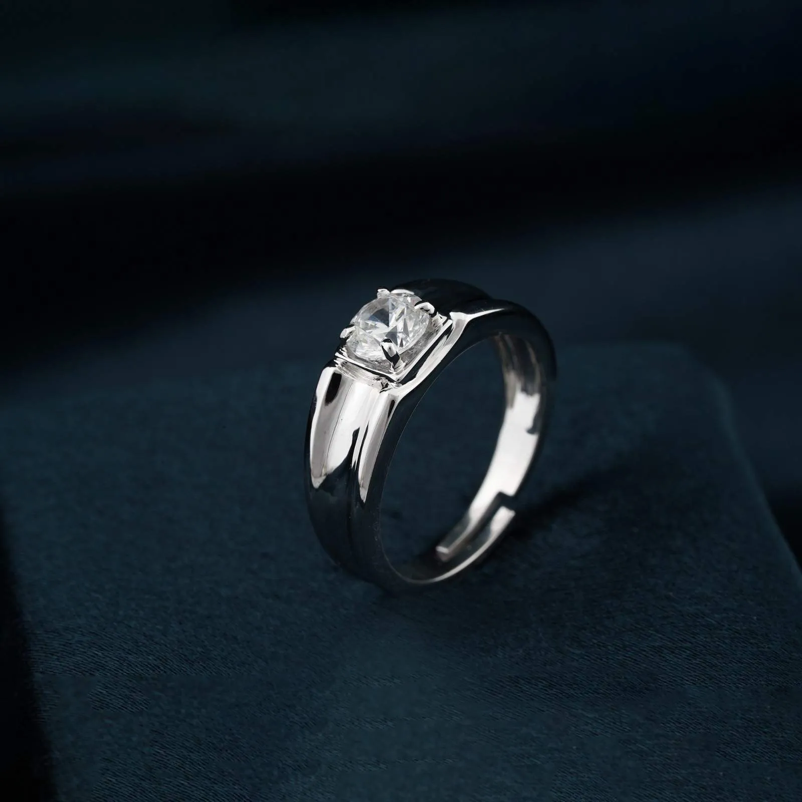 Silver Charming Band For Him