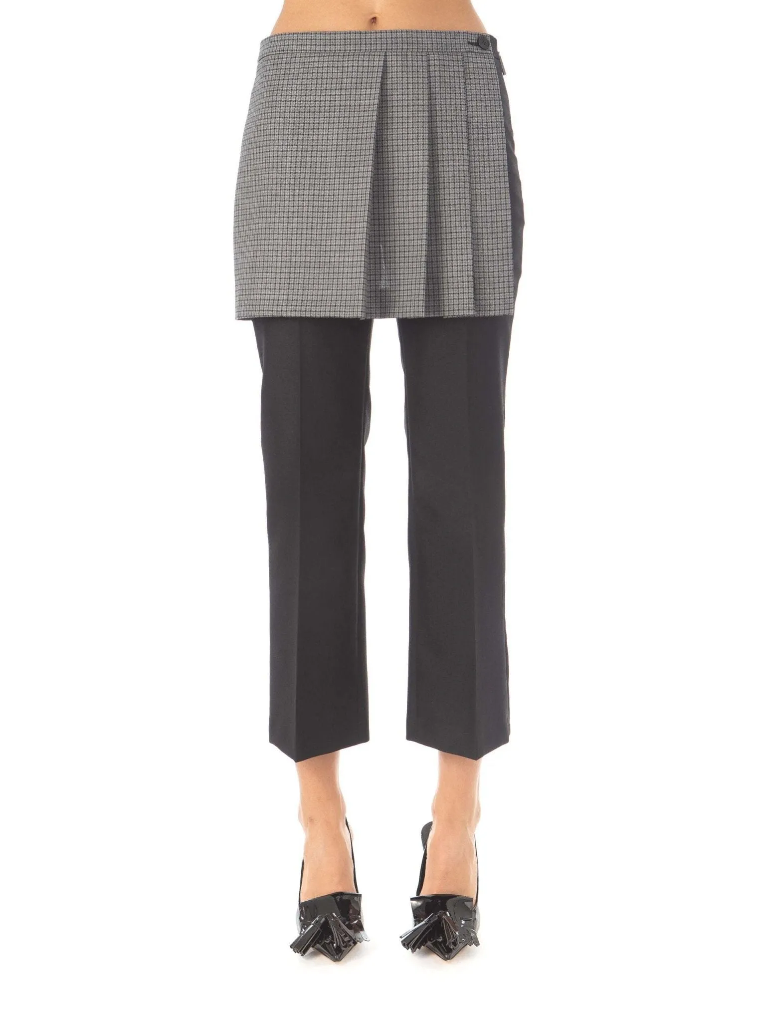 Skirt-Overlay Trousers