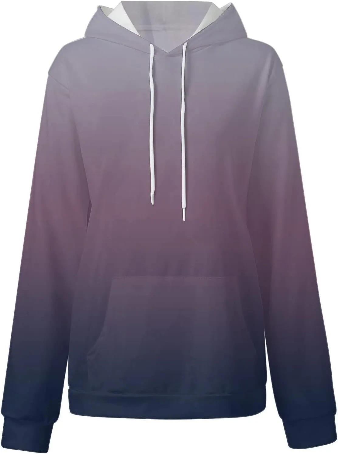 slqdgmryz Hoodies for Women Tie Dye Oversized Sweatshirt Plus Size Loose Fit Cute Hoodie Drawstring Fall Pullover with Pocket