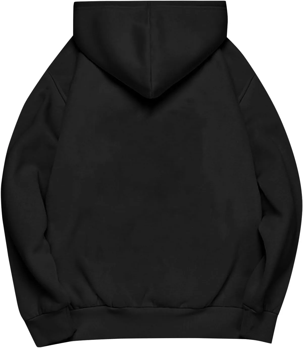 slqdgmryz Oversized Hoodies for Women Trendy Fleece Pullover Pockets Hooded Sweatshirts Preppy Plain Long Sleeve Y2k Hoodie