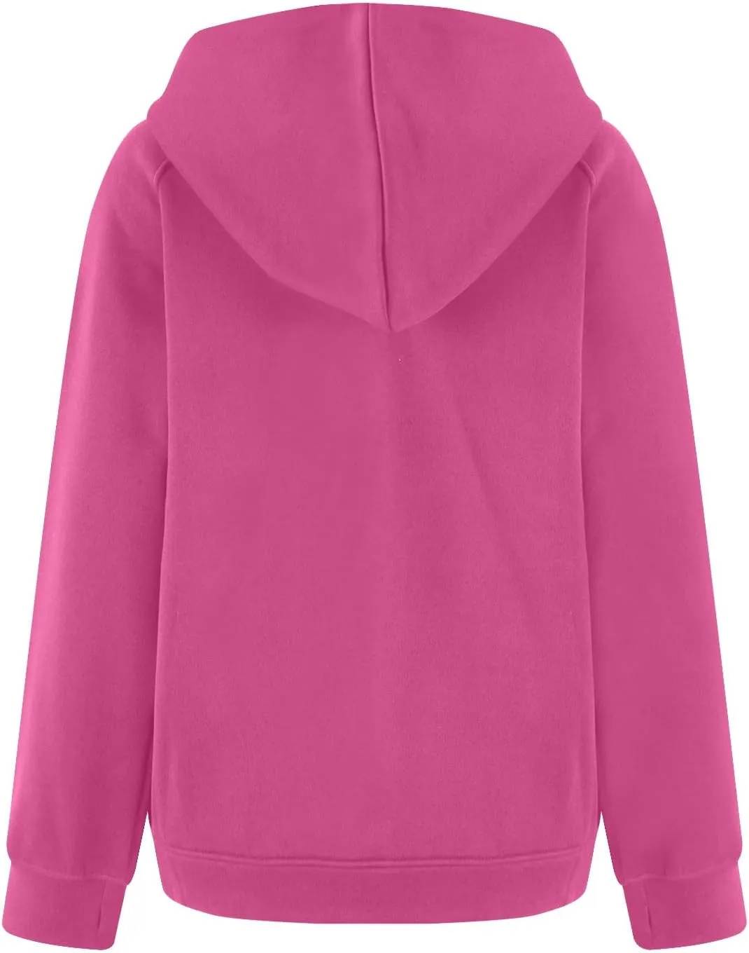 slqdgmryz Womens Zip Up Hoodies Winter Fleece Jacket Althletic Oversized Hooded Sweatshirt Plain Y2k Hoodie with Pockets