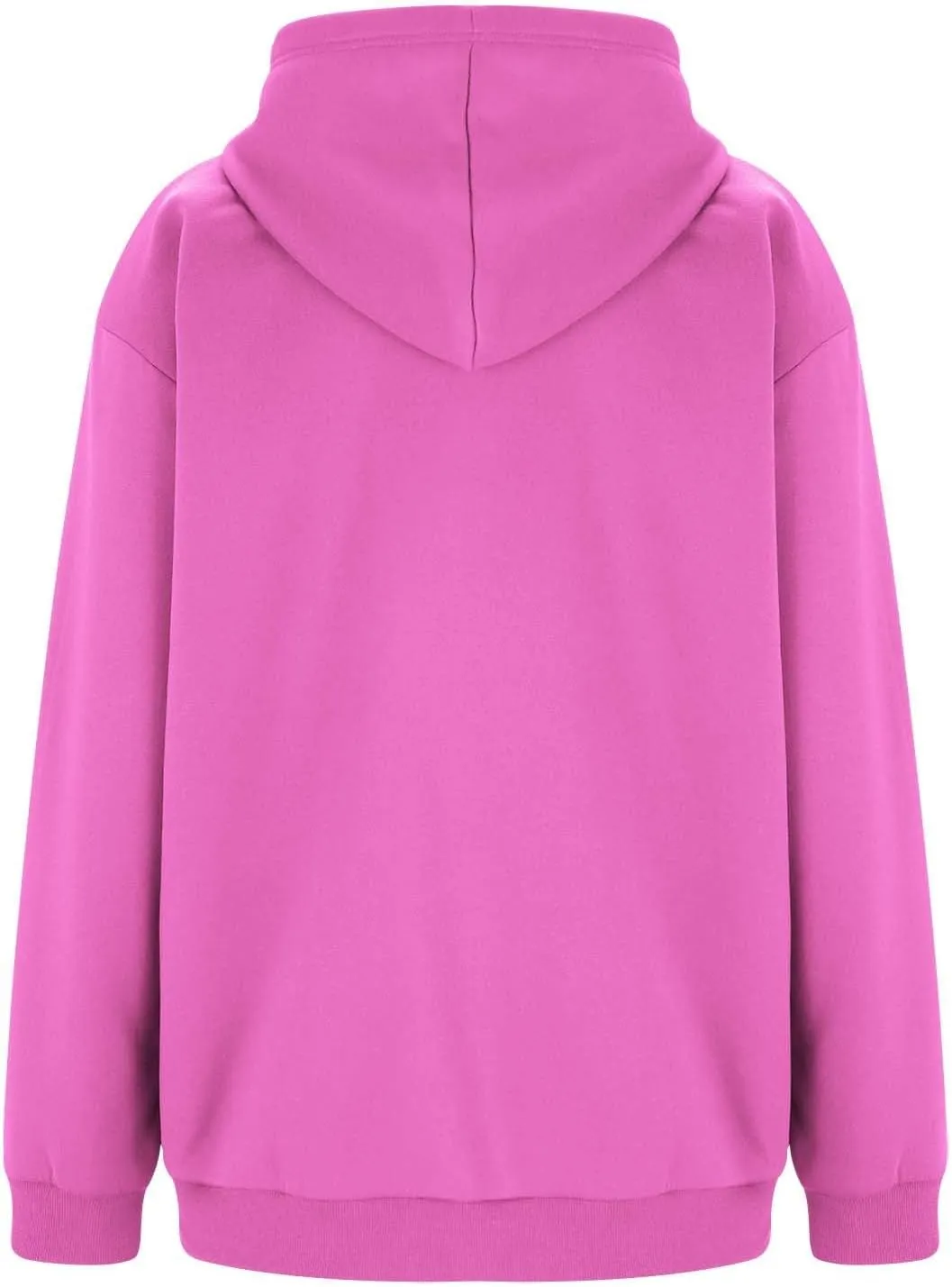slqdgmryz Zip Up Hoodie Women Drawstring Oversized Sweatshirt Zipped Cute Hoodies Y2k Workout Fleece Jacket with Pockets