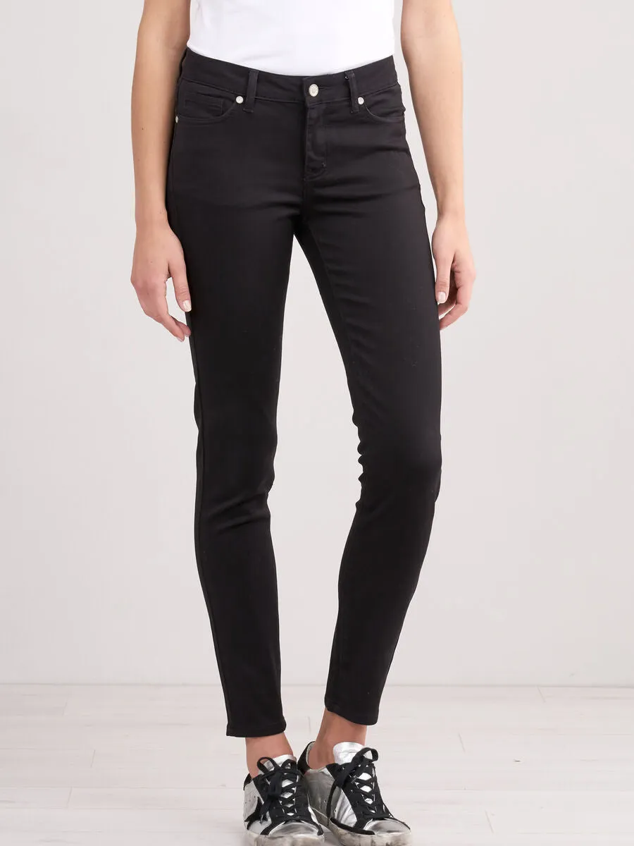 Soft Skinny Jeans in Black by Repeat Cashmere