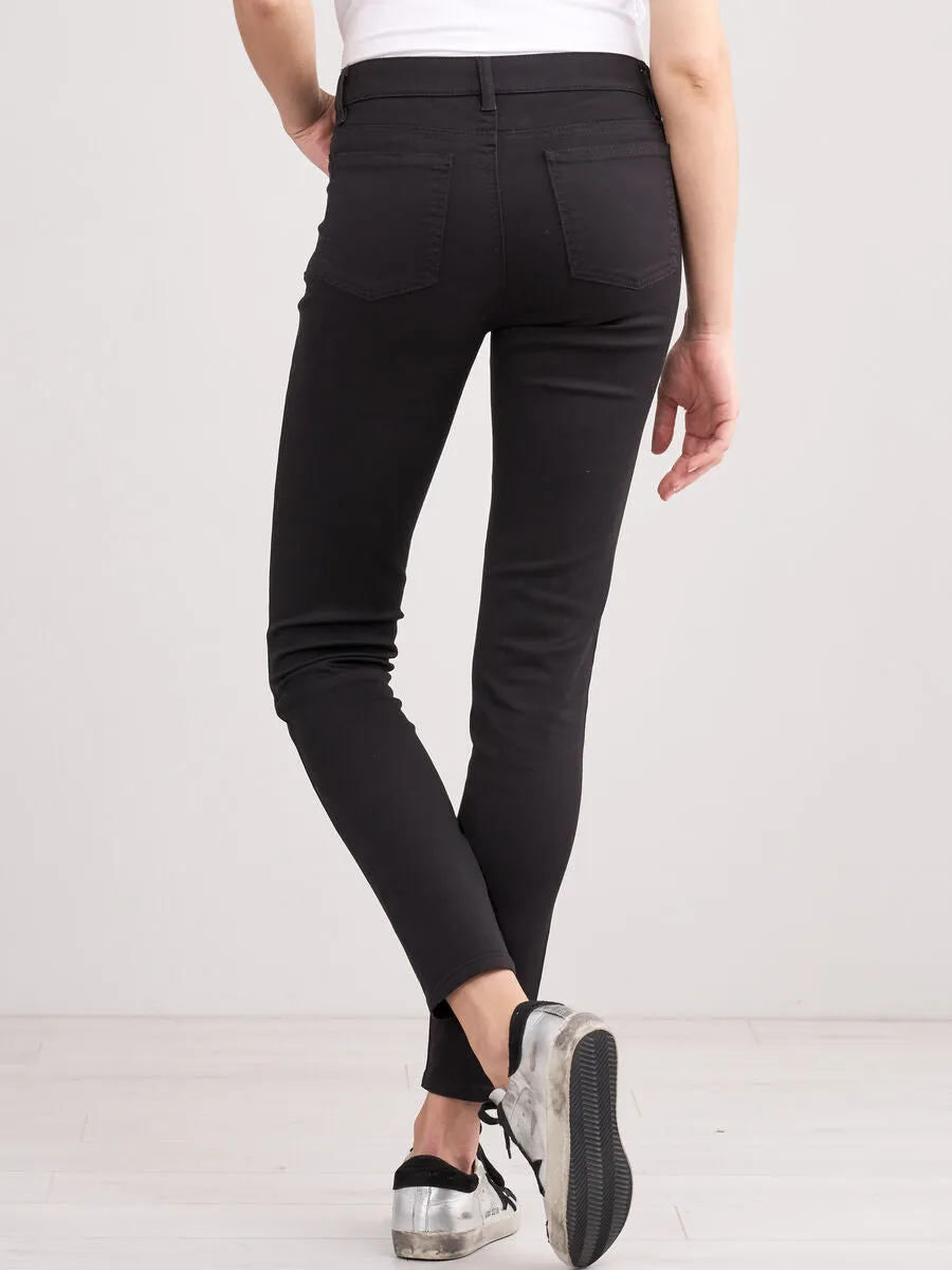 Soft Skinny Jeans in Black by Repeat Cashmere