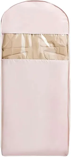 Space-Saving Garment Bags for Hanging Clothes - Waterproof Hanging Travel Bag for Clothes - Self-Compression Zipper Organizer for Suits, Jackets, and Coats