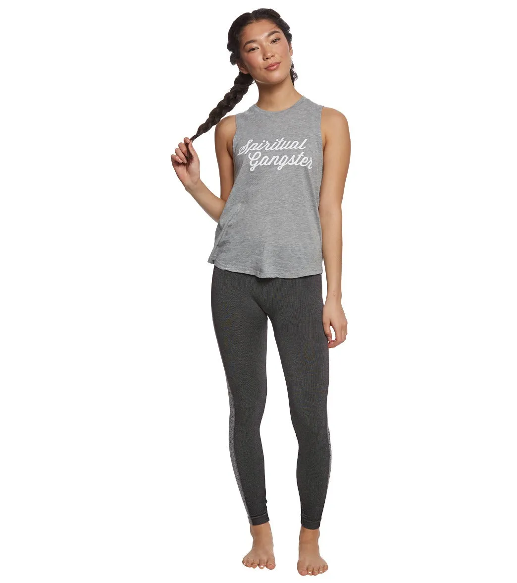 Spiritual Gangster SG Script Muscle Tank Top