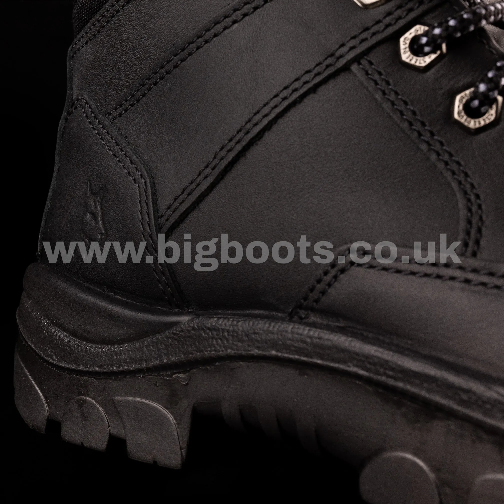 Steel Blue Mens Work Boots Southern Cross Zip GraphTEC™ Scuff S3 - BLACK