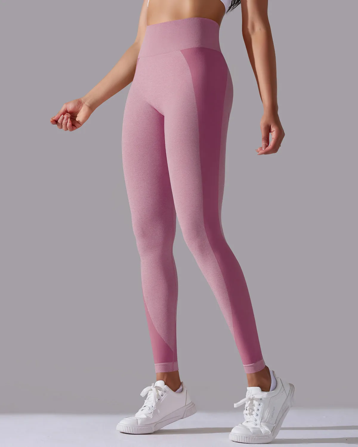 Stella Seamless Leggings - Orchid Pink