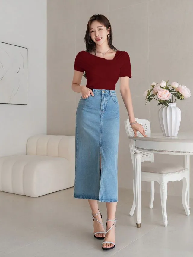 Stylish Ruched Top