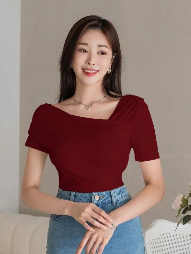 Stylish Ruched Top