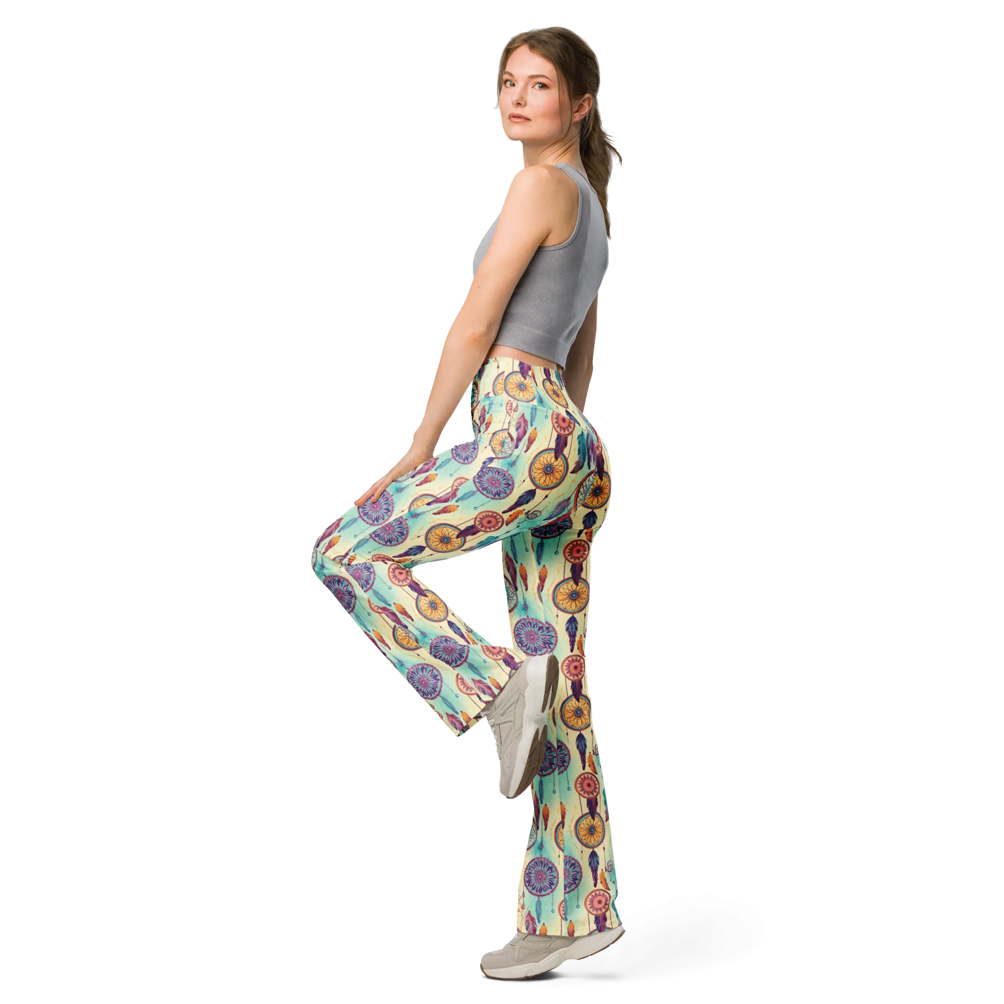 Summer Dream Catcher Flare Leggings
